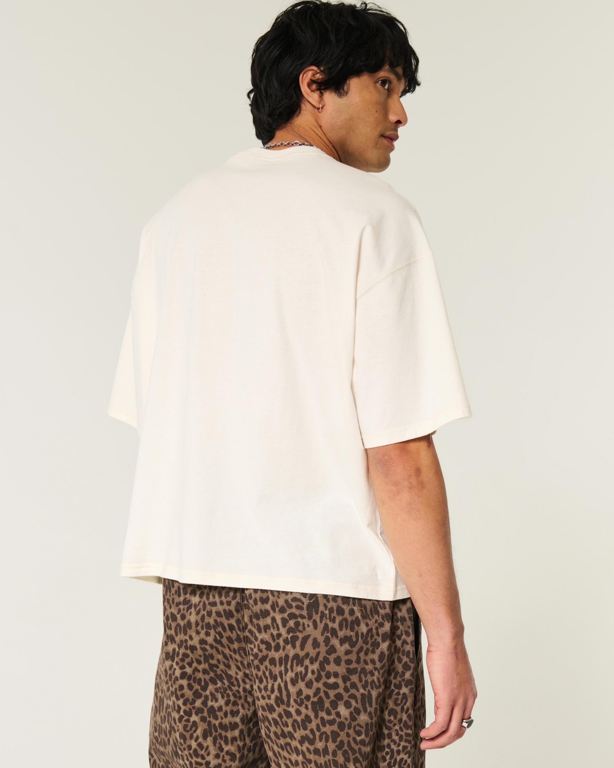 Baggy Crop Crew T-Shirt Product Image