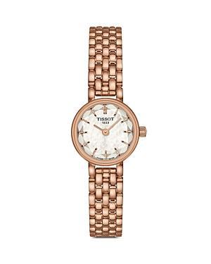 Tissot Womens Lovely Quartz Analog Rose Gold Tone Stainless Steel Bracelet Watch Product Image