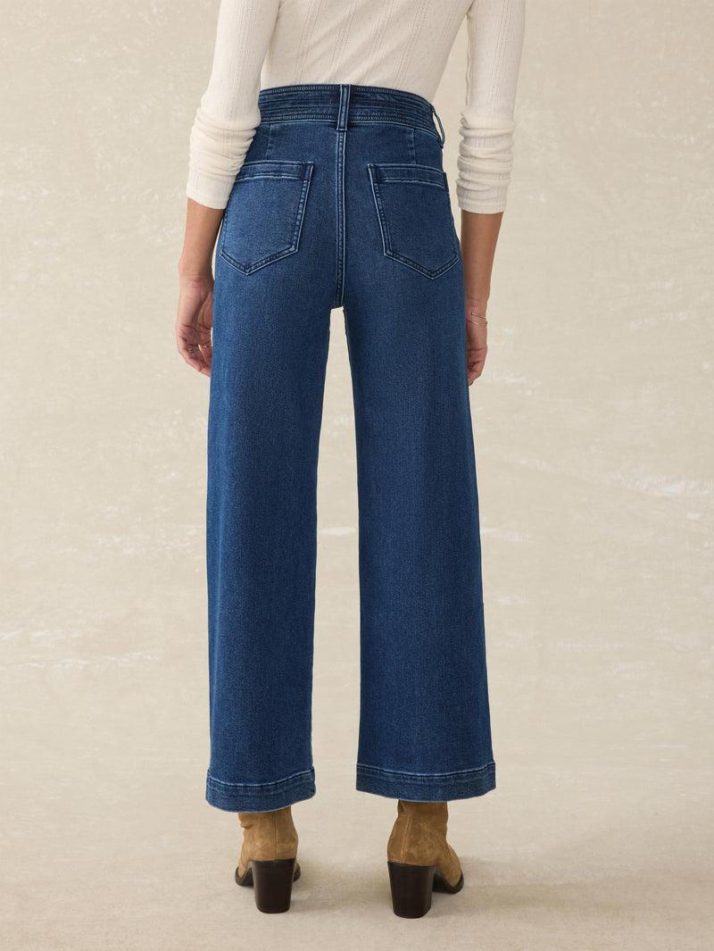Stretch Terry Harbor Ankle Pant - Creekstone Wash Product Image