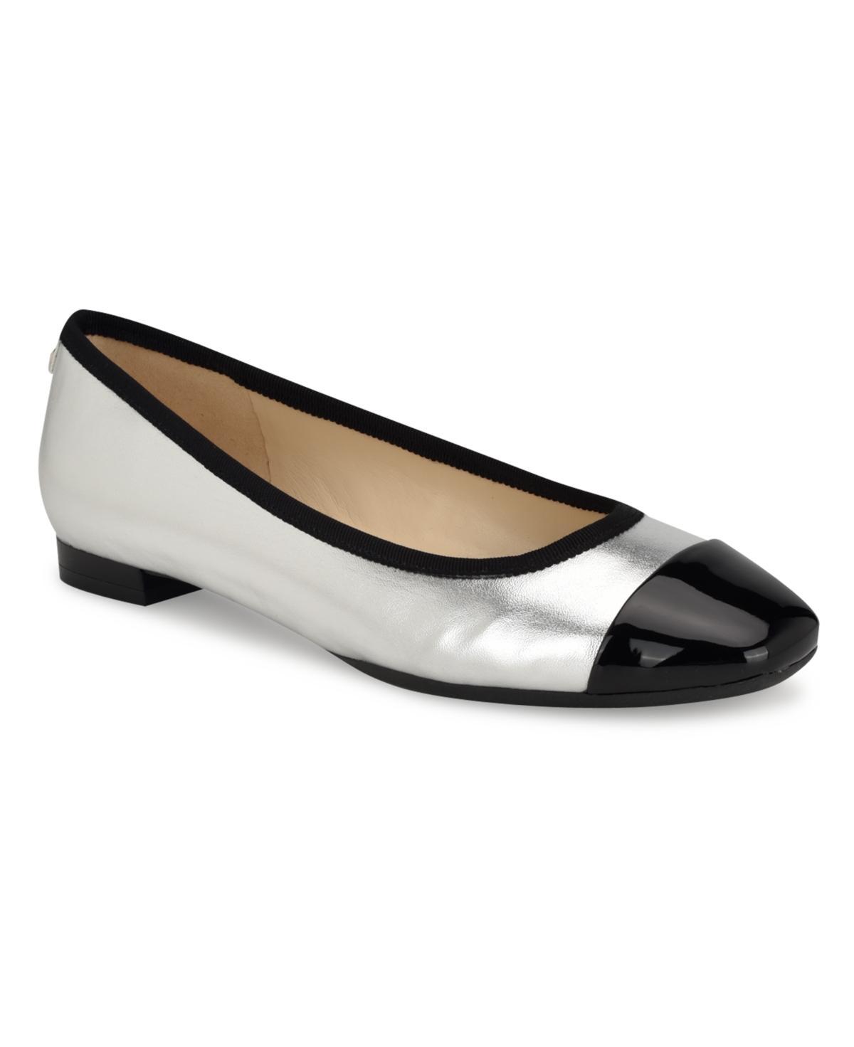 Nine West Ollin Women's 9X9 Slip-On Flats, Size: 6.5, Light Brown Leather Mu Product Image