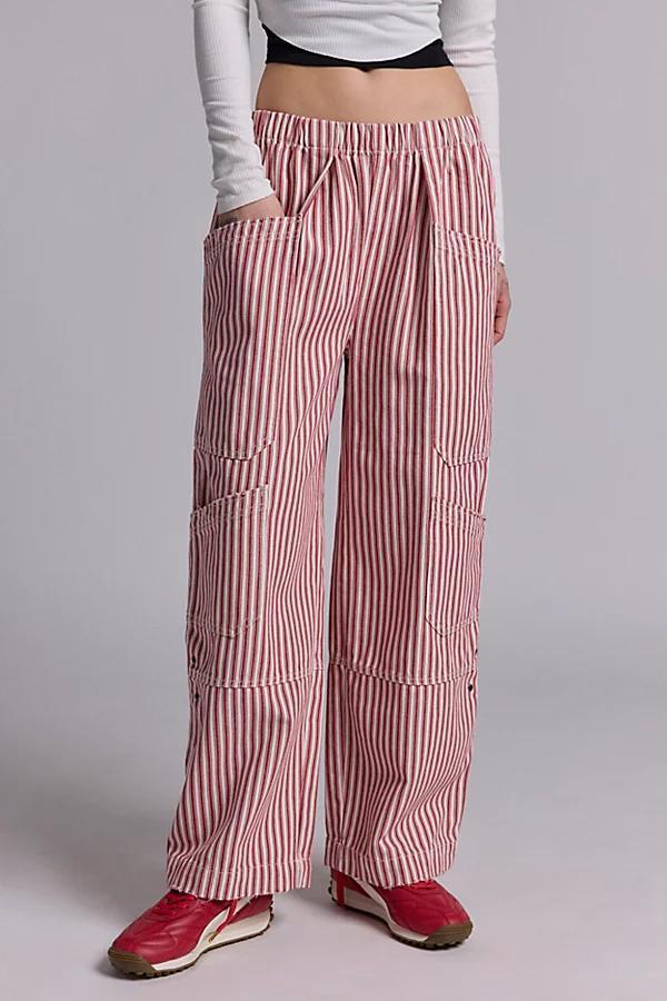 BDG Charlie Printed Wide-Leg Pant Womens at Urban Outfitters Product Image