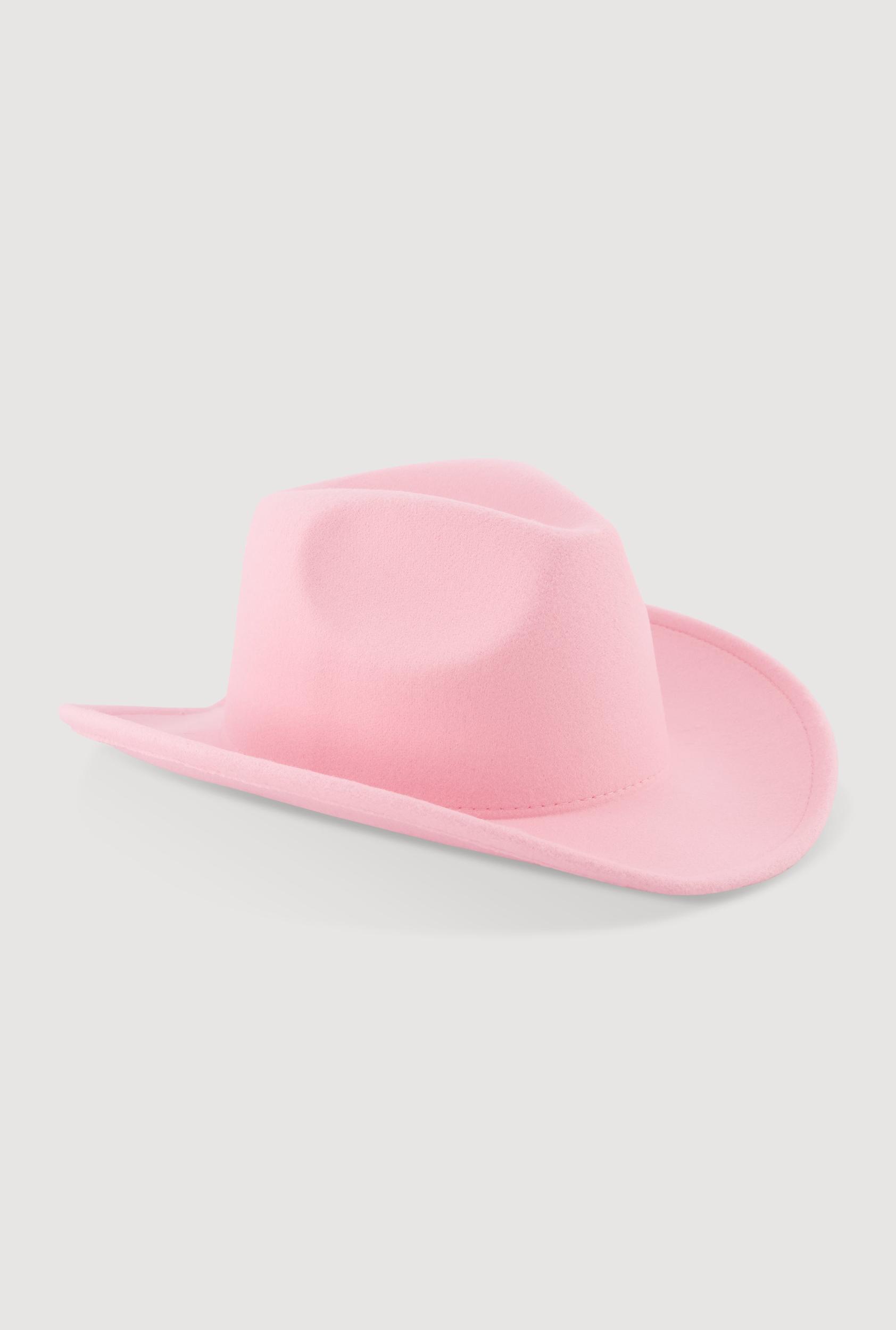 Brushed Felt Cowboy Hat Female Product Image
