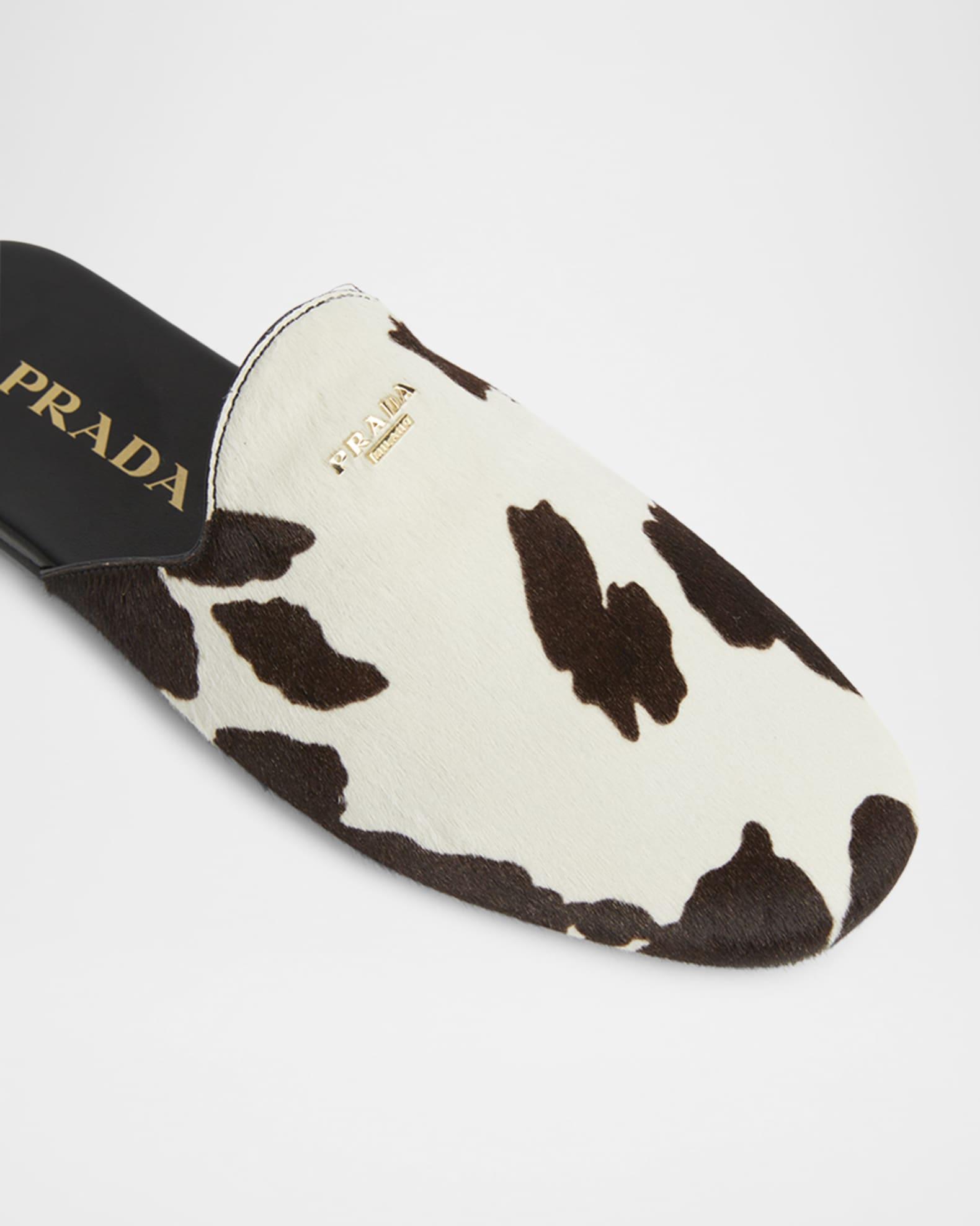 Pony Hair Flat Mules Product Image