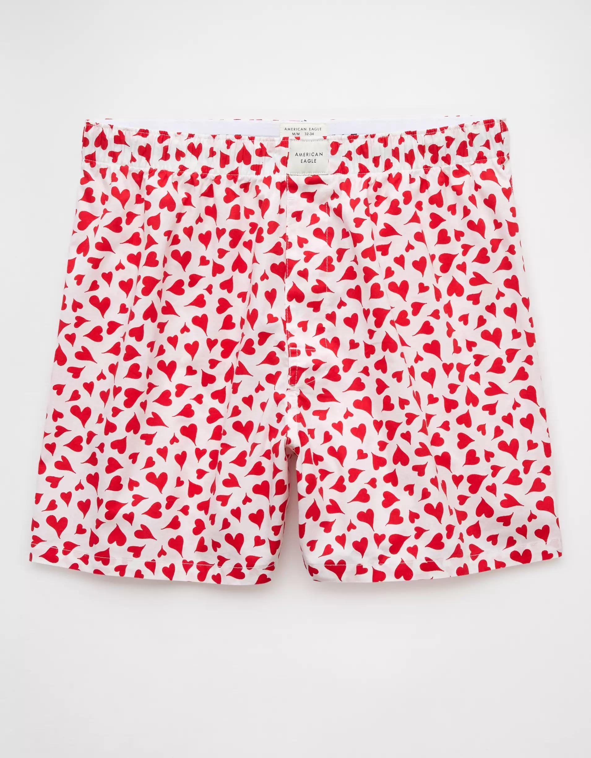 AEO Men's Valentine's Day Hearts Stretch Boxer Short Product Image
