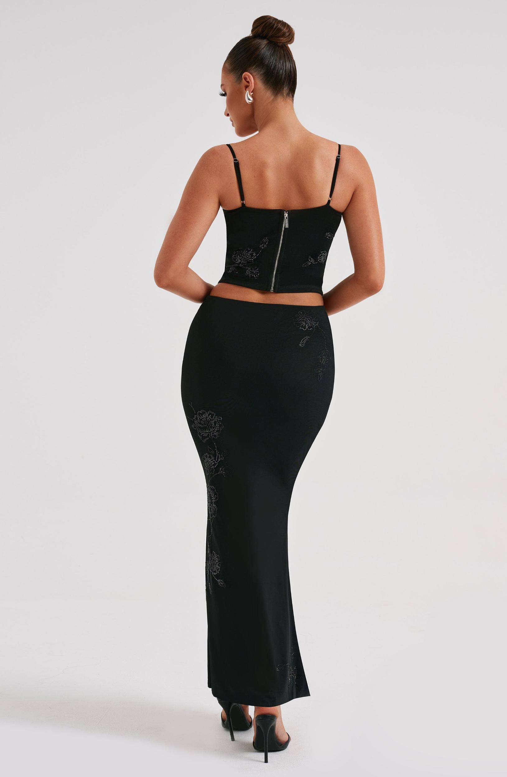 Izi Maxi Skirt - Black Product Image