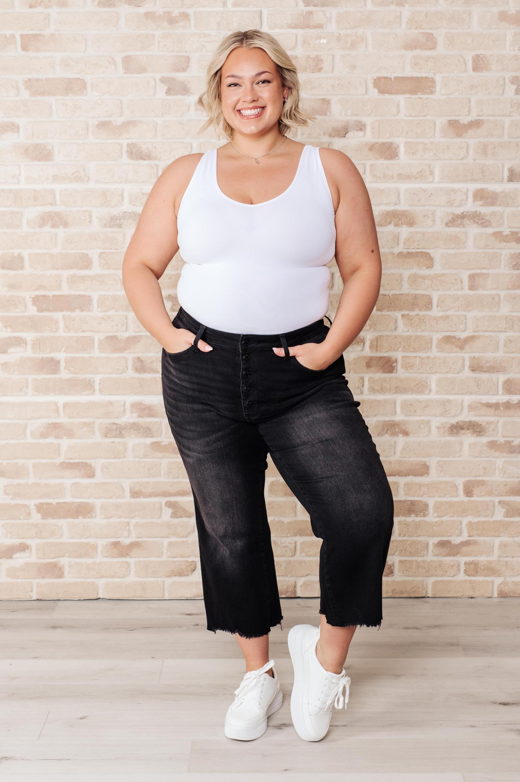 RYAN WIDE LEG CROP JEANS *FS Product Image