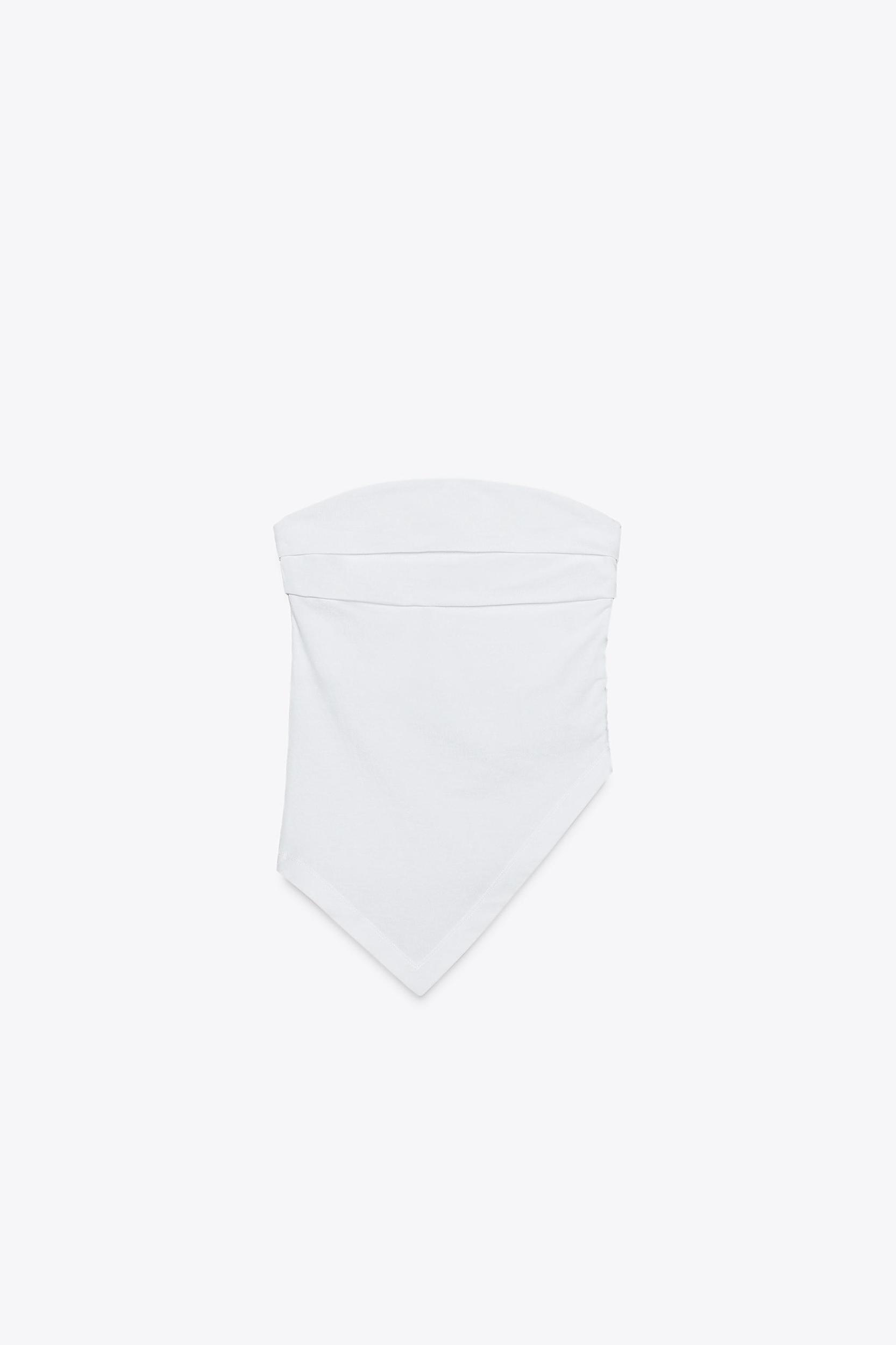 ASYMMETRIC STRAPLESS TOP Product Image