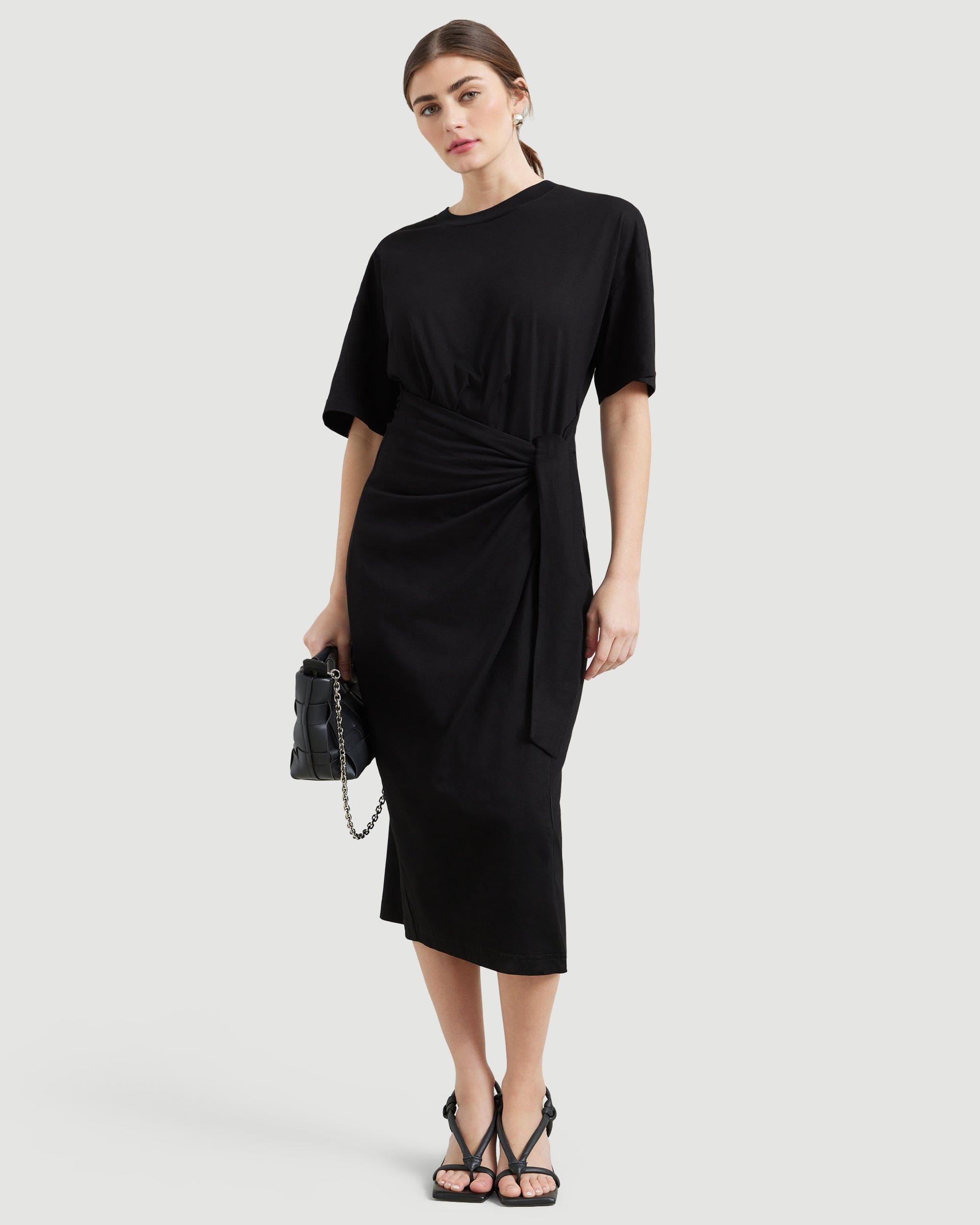 Noa Organic Cotton T-Shirt Wrap Dress Product Image