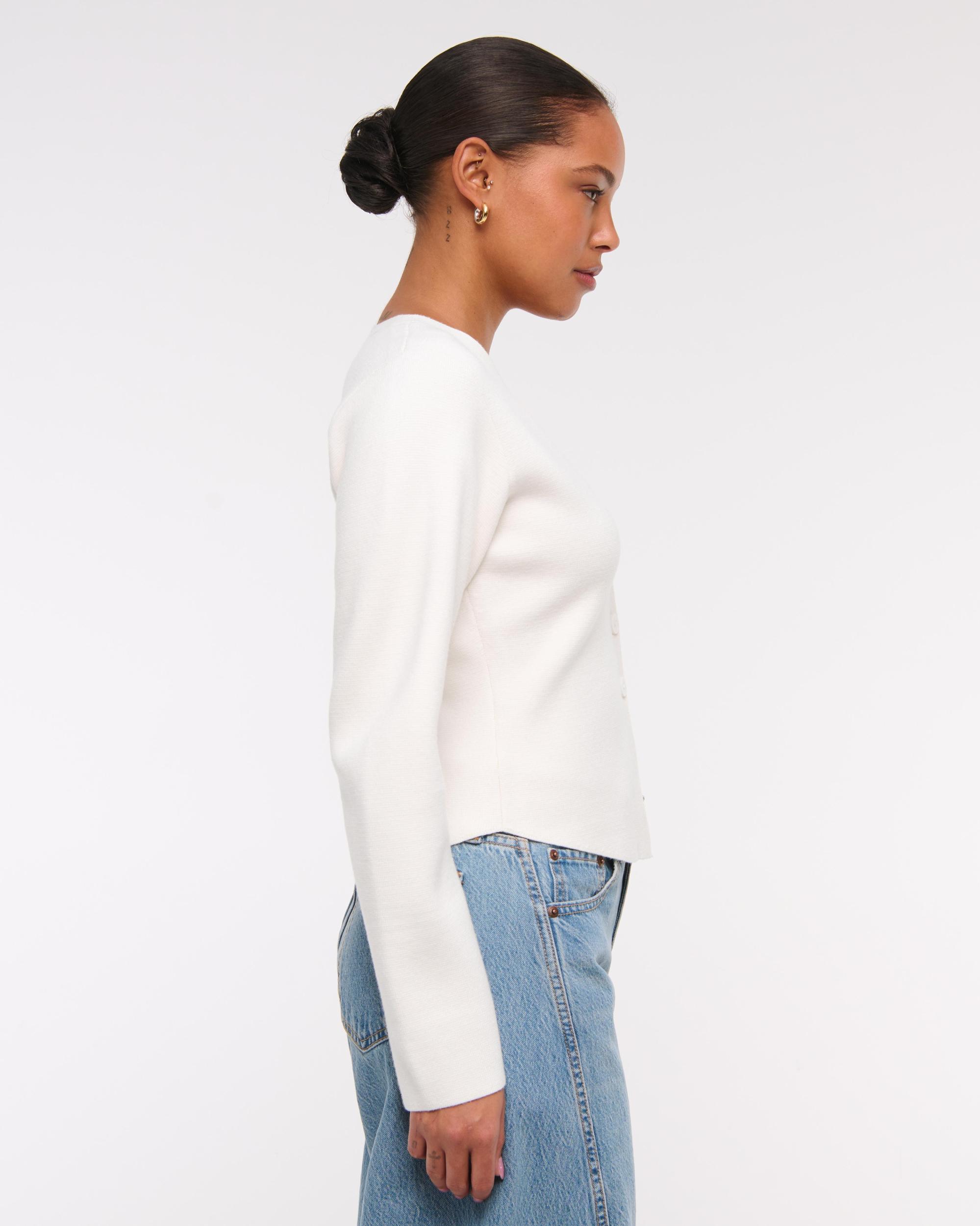 LuxeLoft Barrel Sleeve Cardigan Product Image