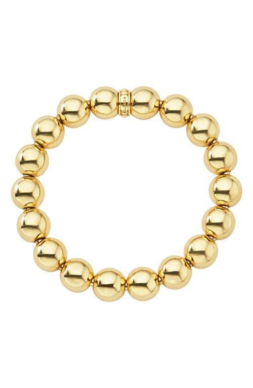 LAGOS Caviar Gold Collection 18k Gold Beaded Bracelet, 12mm Product Image