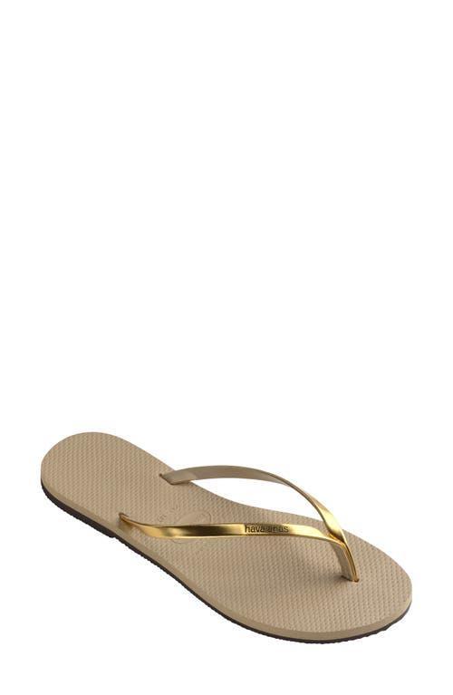 havaianas Womens You Metallic Slim Flip-Flops Product Image