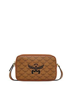 Mens Lauretos Small Coated Canvas Crossbody Bag Product Image