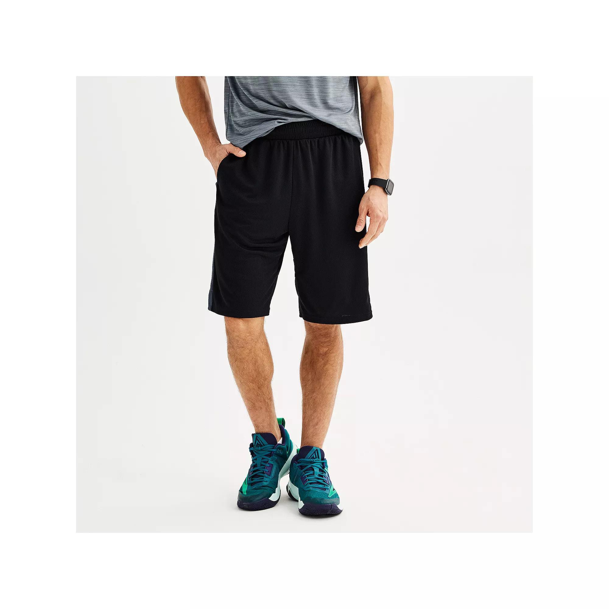Men's Tek Gear® 10.5 in. Basketball Shorts, Size: Large, Sequel Blue Product Image