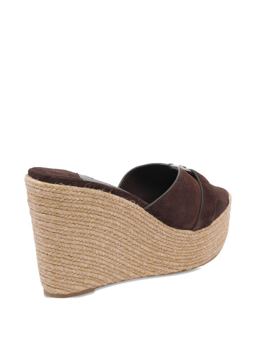 100mm Leda wedge sandals Product Image