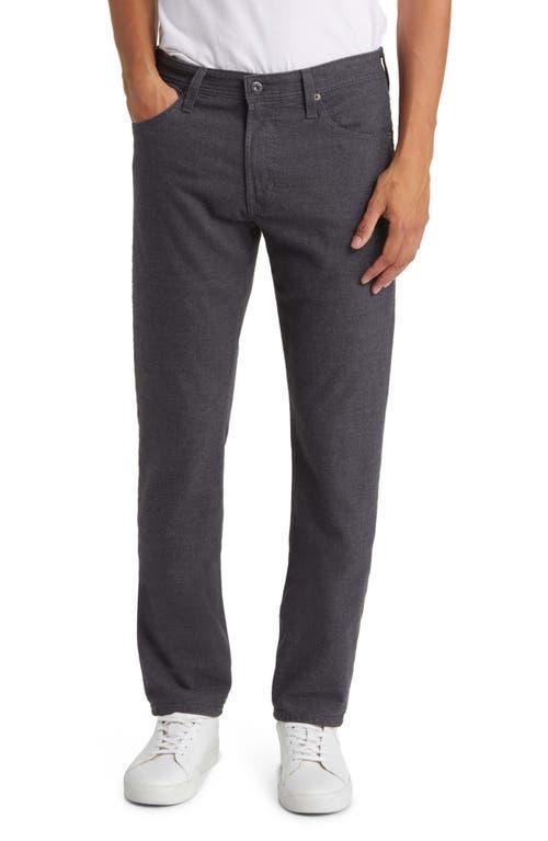 AG Jeans Everett Slim Straight Fit Pants (Anthracite) Men's Clothing Product Image