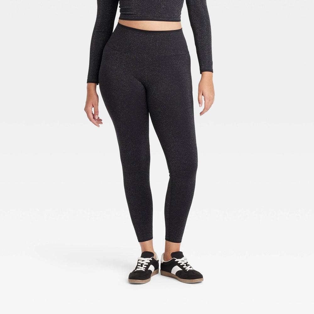 Women's Lurex Seamless High-Rise Leggings - All In Motion™ Product Image
