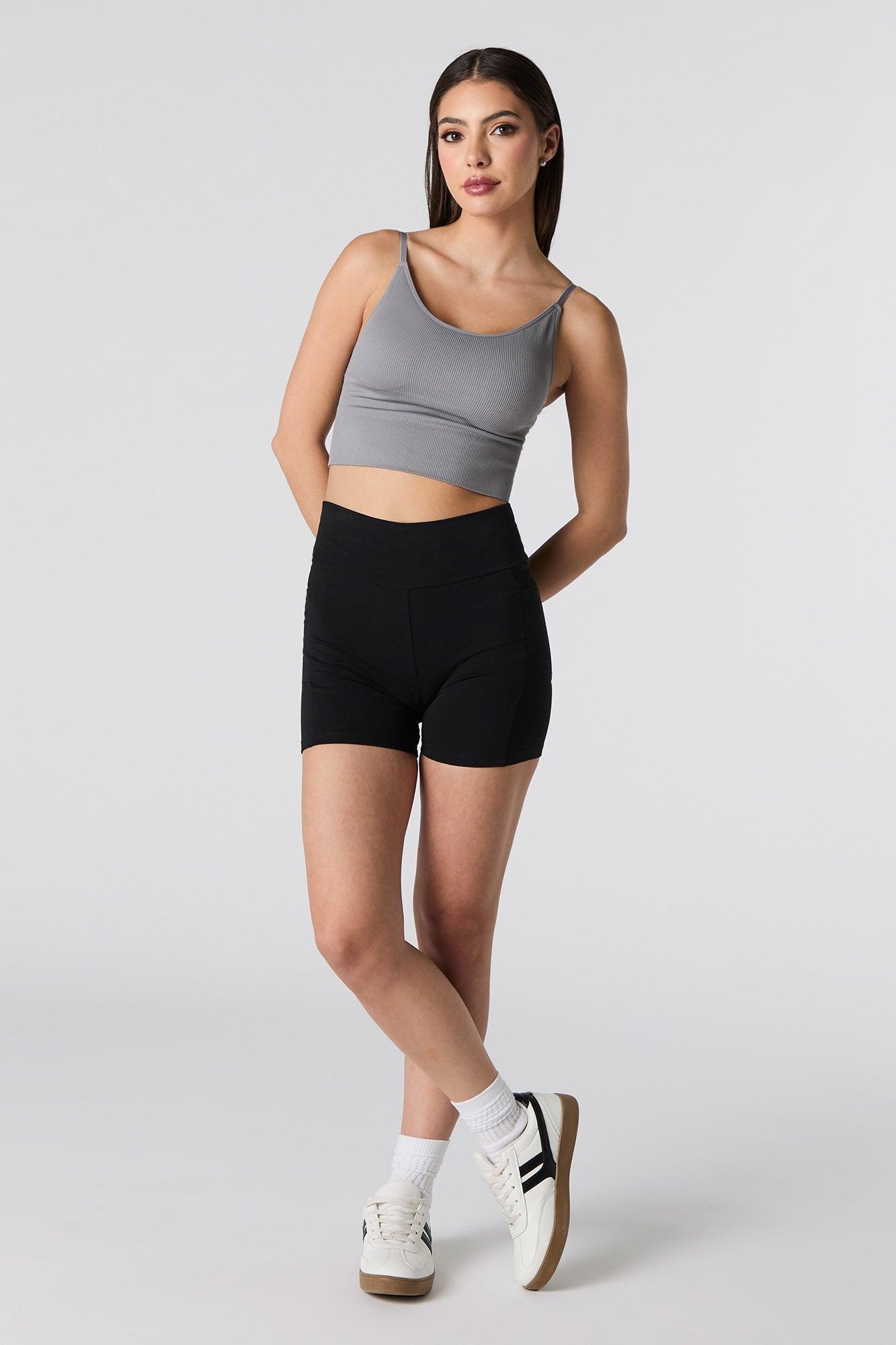 Pocketed Biker Short Female Product Image