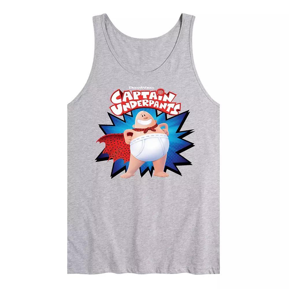 Mens Captain Underpants Logo Tank Top Product Image