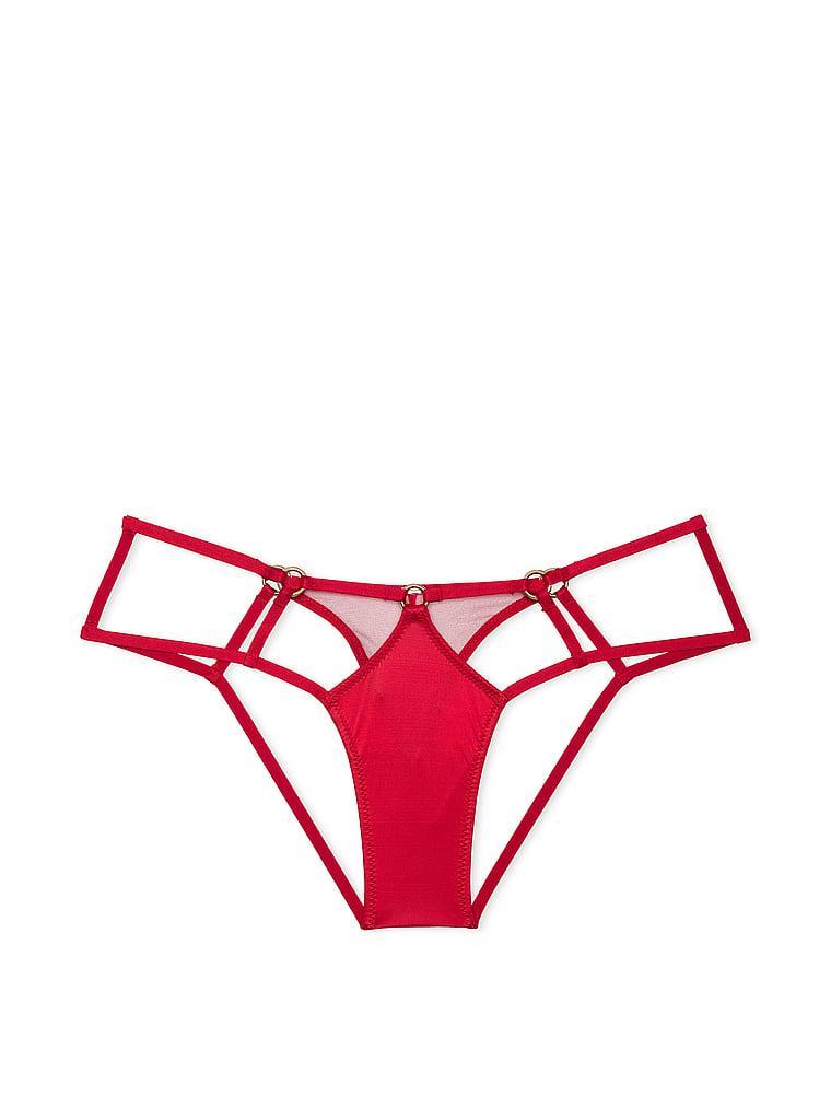 Strappy Hardware High-Leg Cheeky Panty Product Image
