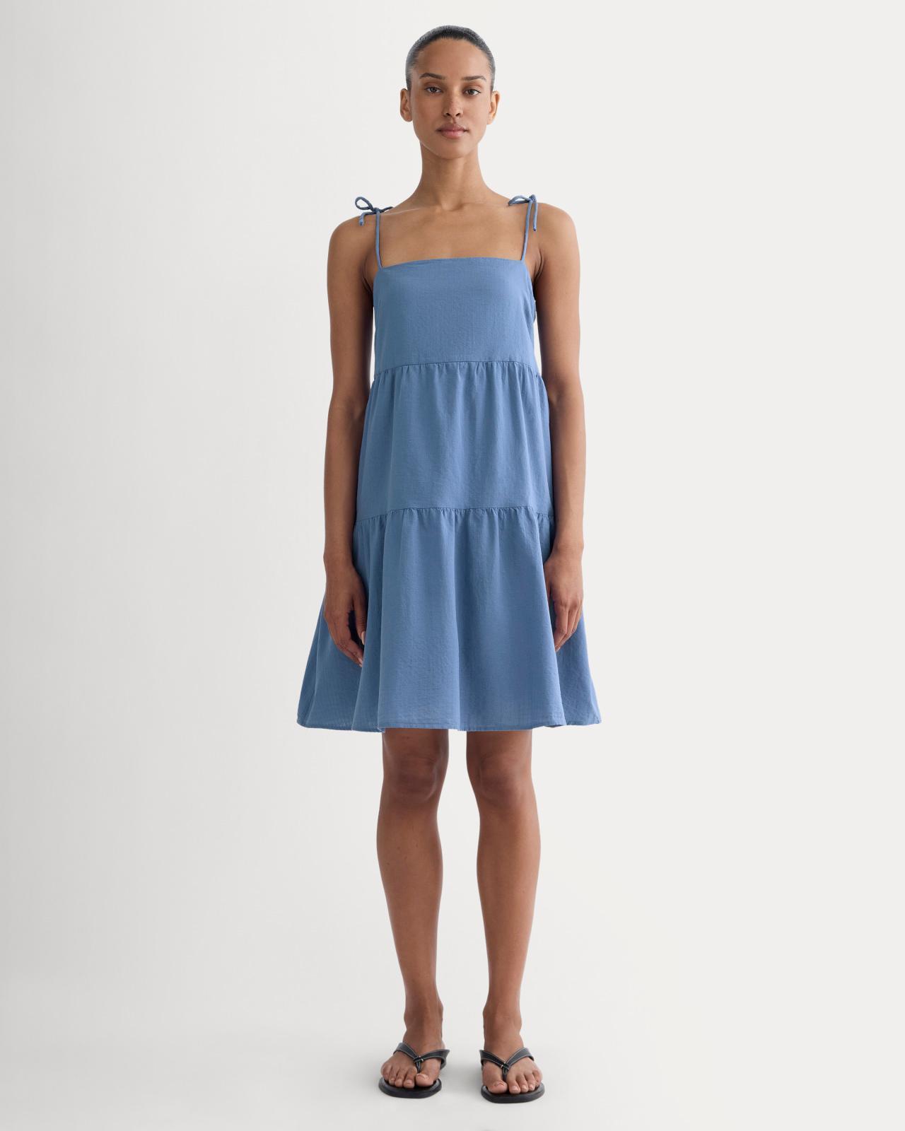 The Gauze Mini Tiered Dress Product Image