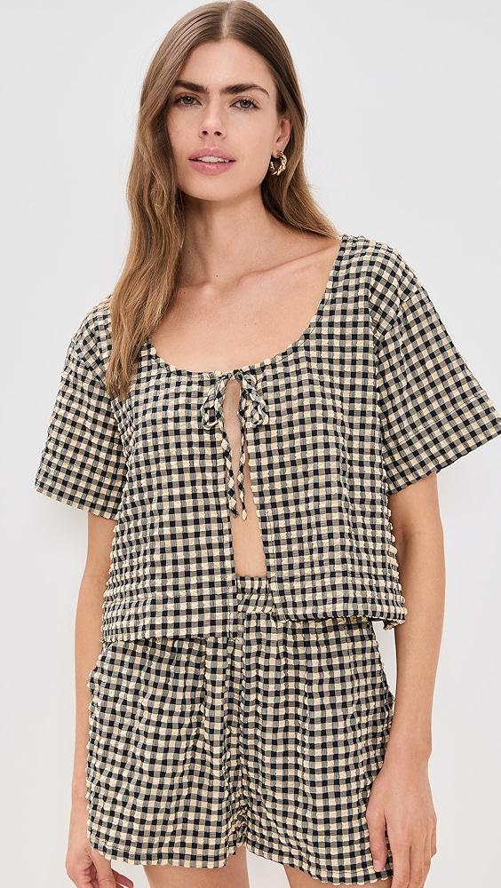 VRG GRL The Sea & I Smock Top | Shopbop Product Image