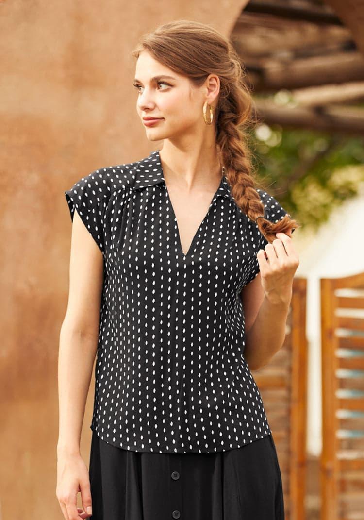 Glad You Collared Blouse Product Image
