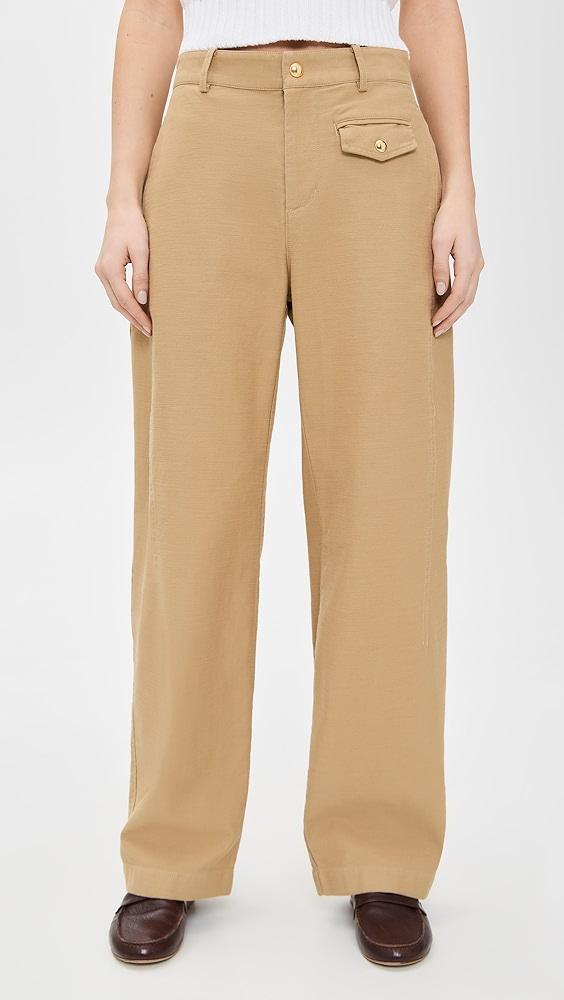 rag & bone Holden Cotton Pants | Shopbop Product Image