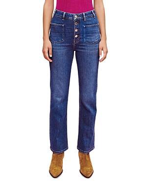 Womens Jeans with Button Fly Product Image