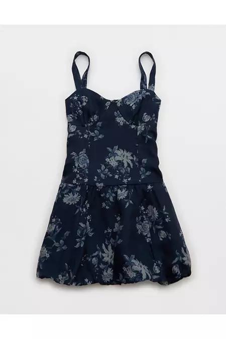 AE Corset Drop Waist Bubble Mini Dress Women's Product Image
