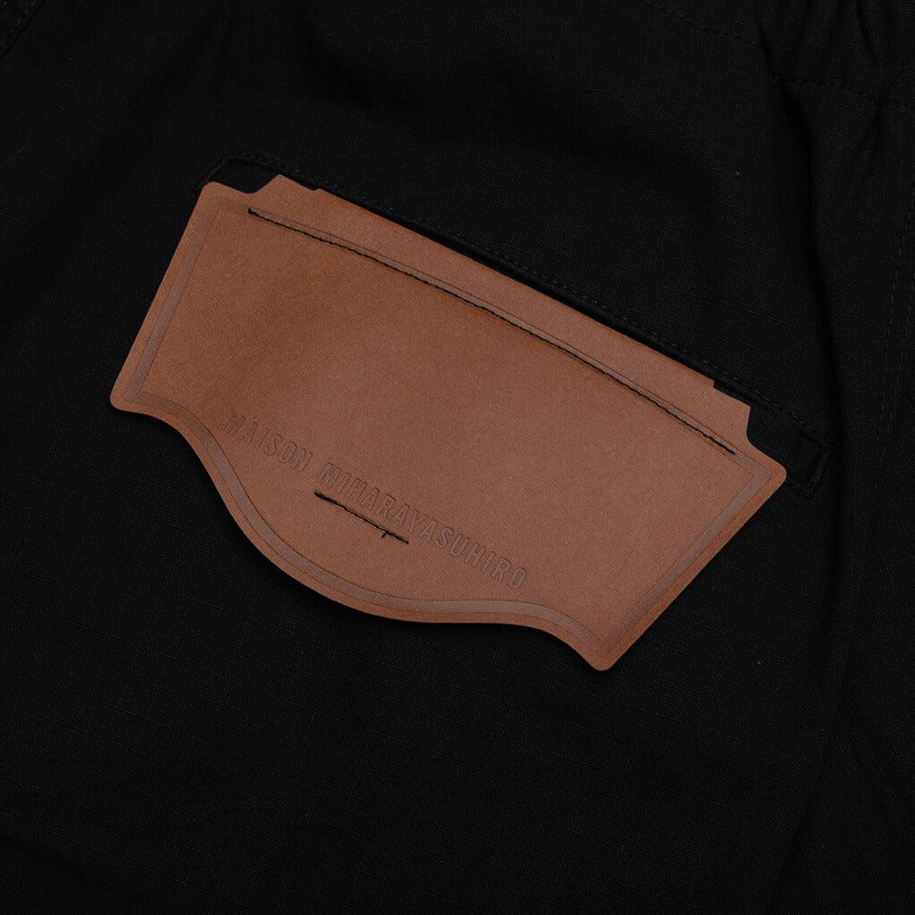 Ripstop Parachute Trousers - Black Male Product Image