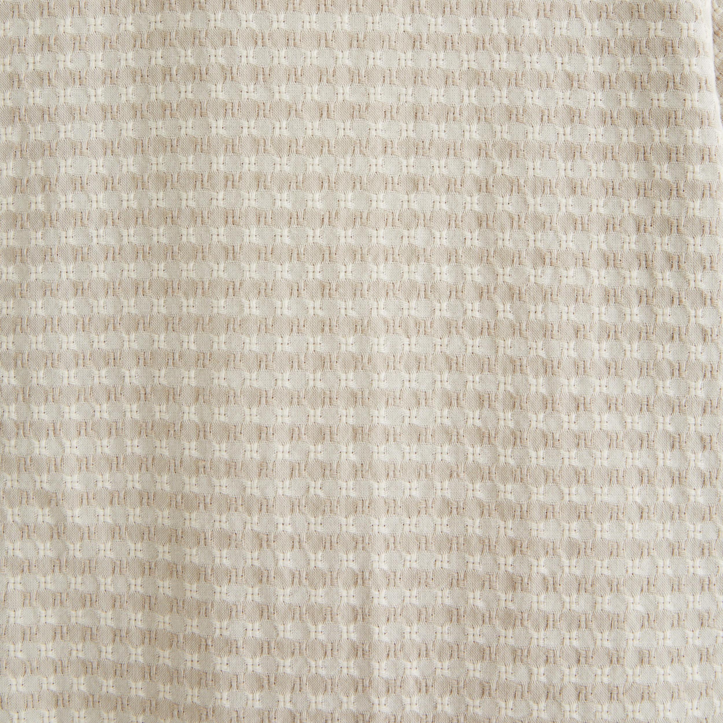 Camp Collar Waffle Button-Up Shirt Product Image