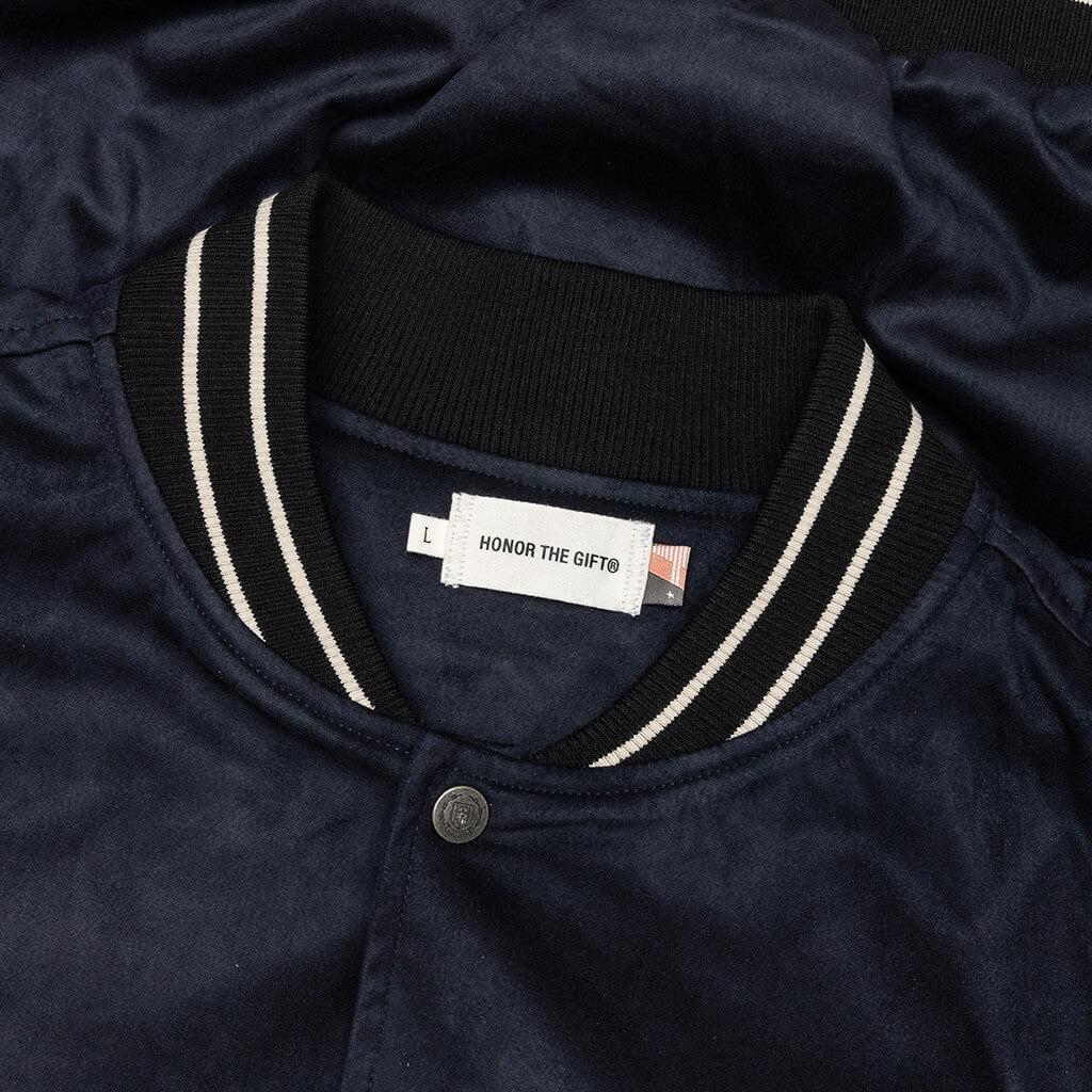 Oil Head Varsity - Navy Male Product Image