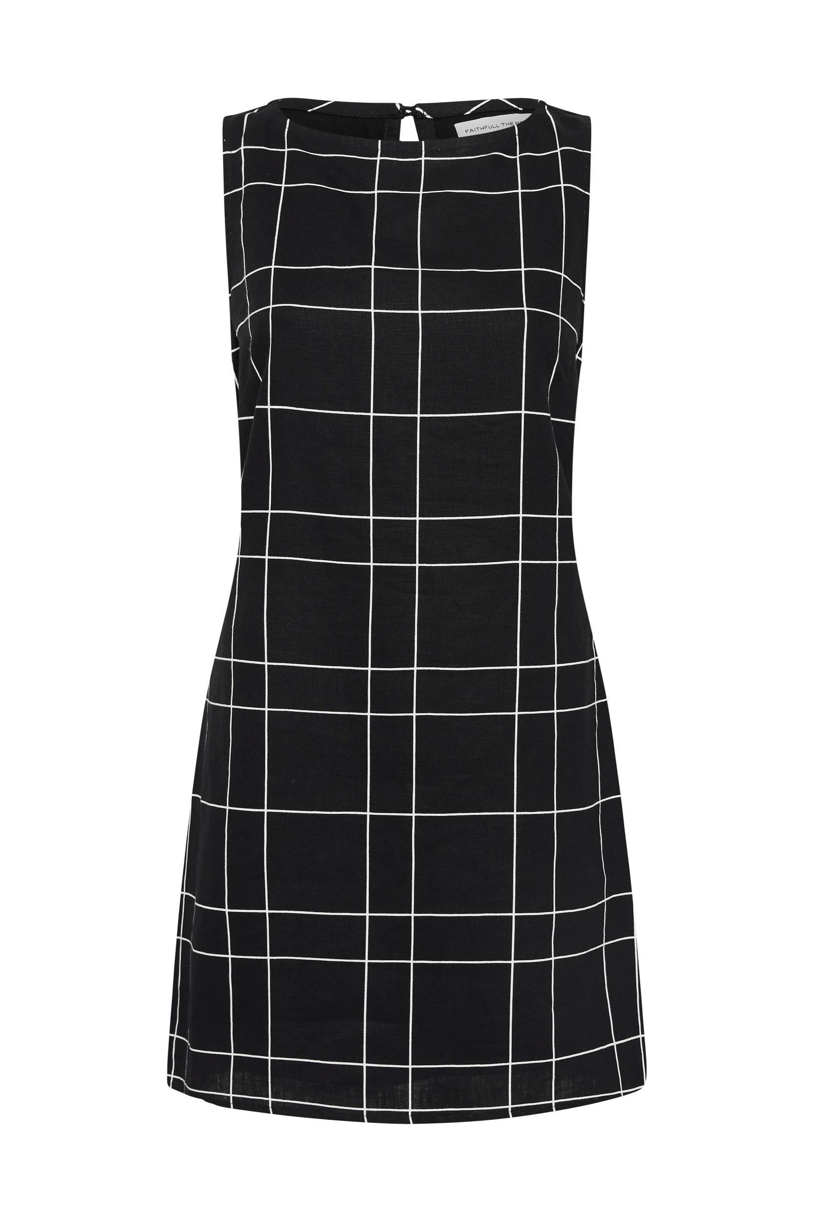 Dalicenca Skirt Letizia Check Black - Final Sale Product Image