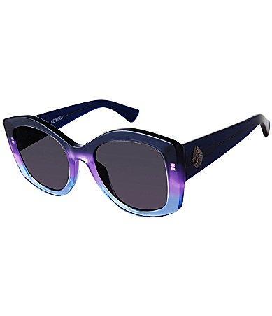 Kurt Geiger London Shoreditch KGL1008 Large 53mm Tortoise Framed Oval Sunglasses Product Image
