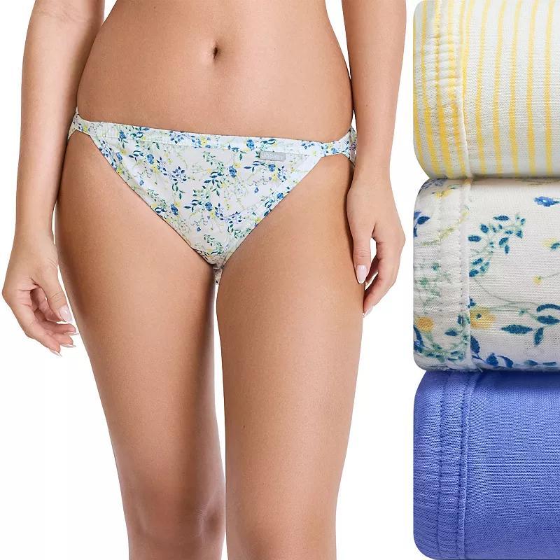 Womens Jockey Elance 3-pk String Bikini Panty Set 1483 Product Image