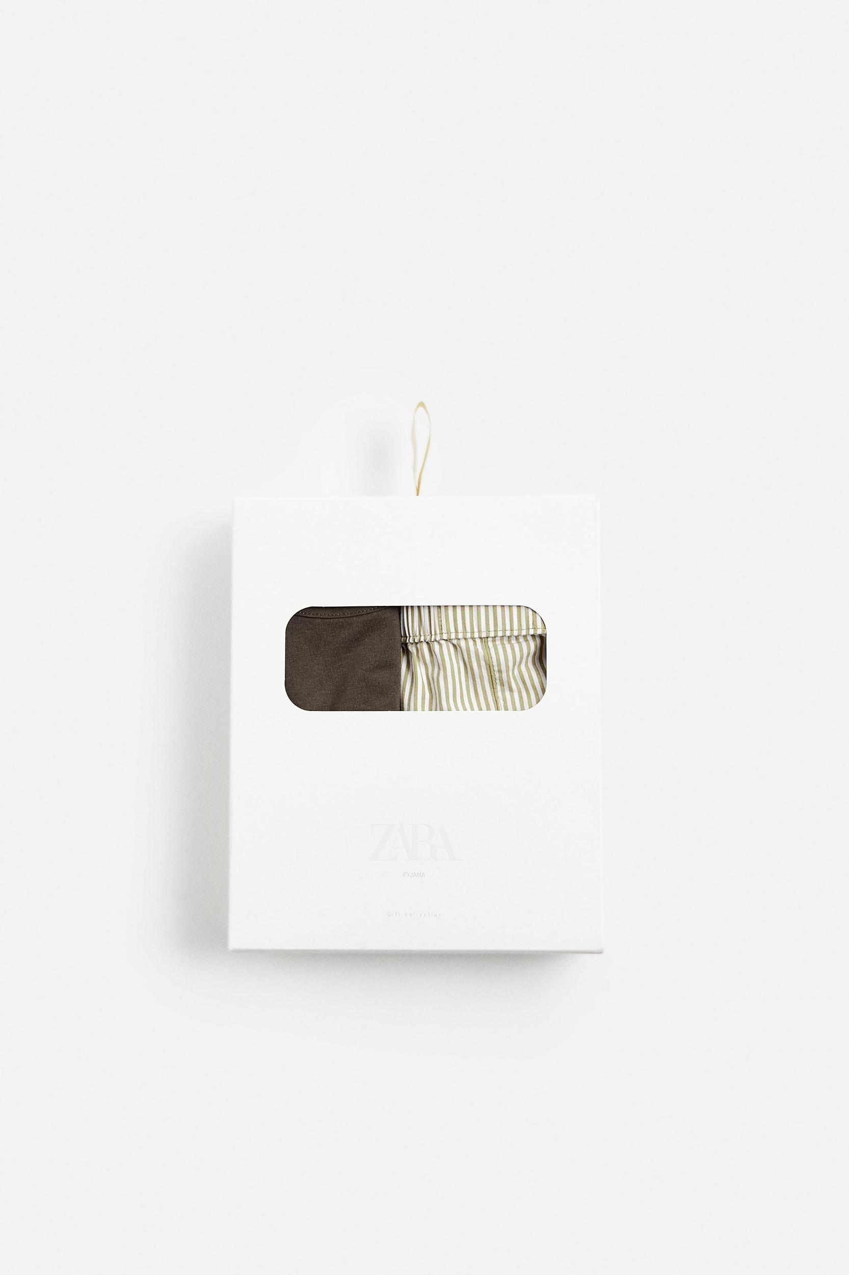 CONTRASTING PAJAMA SET Product Image