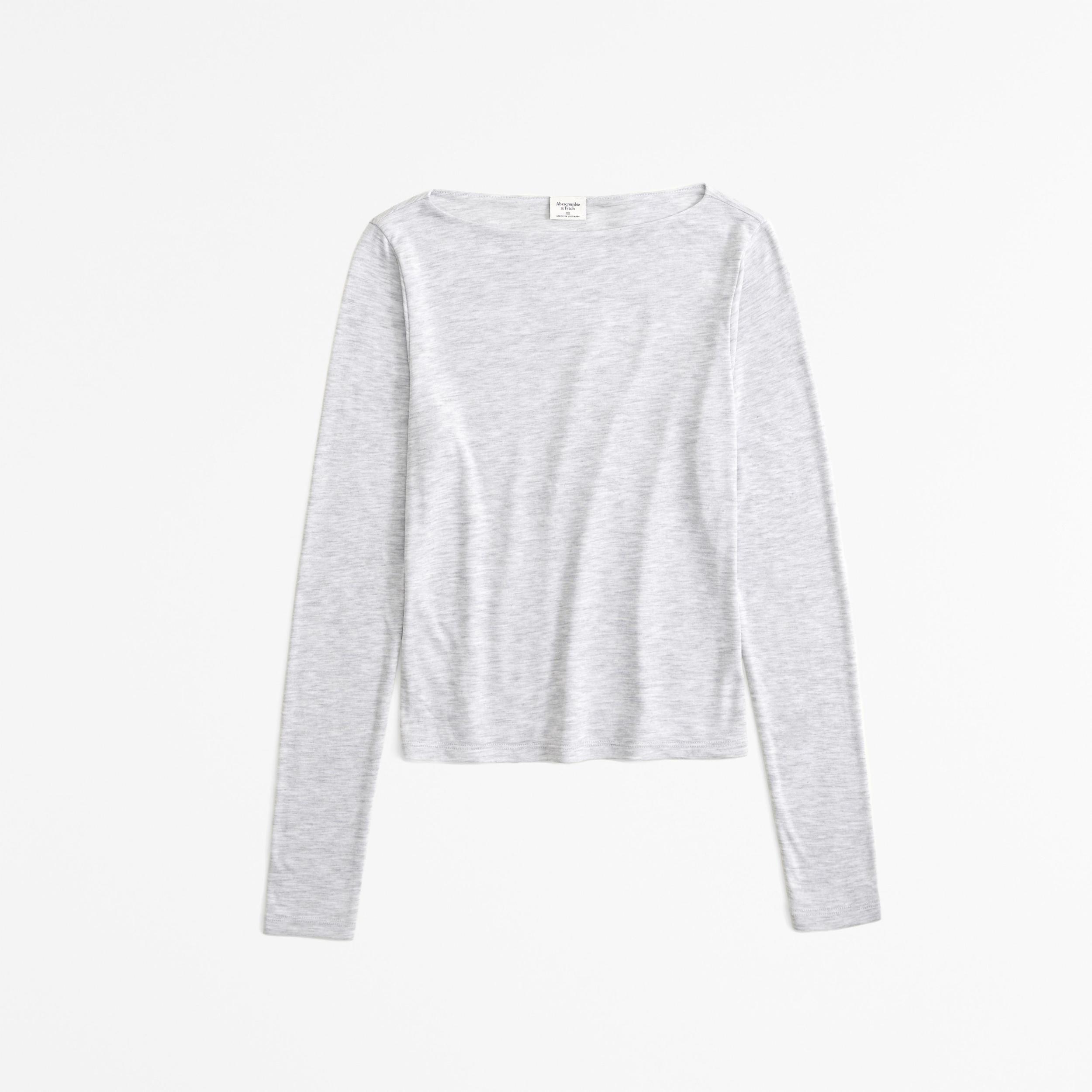 Long-Sleeve Slash Top Product Image