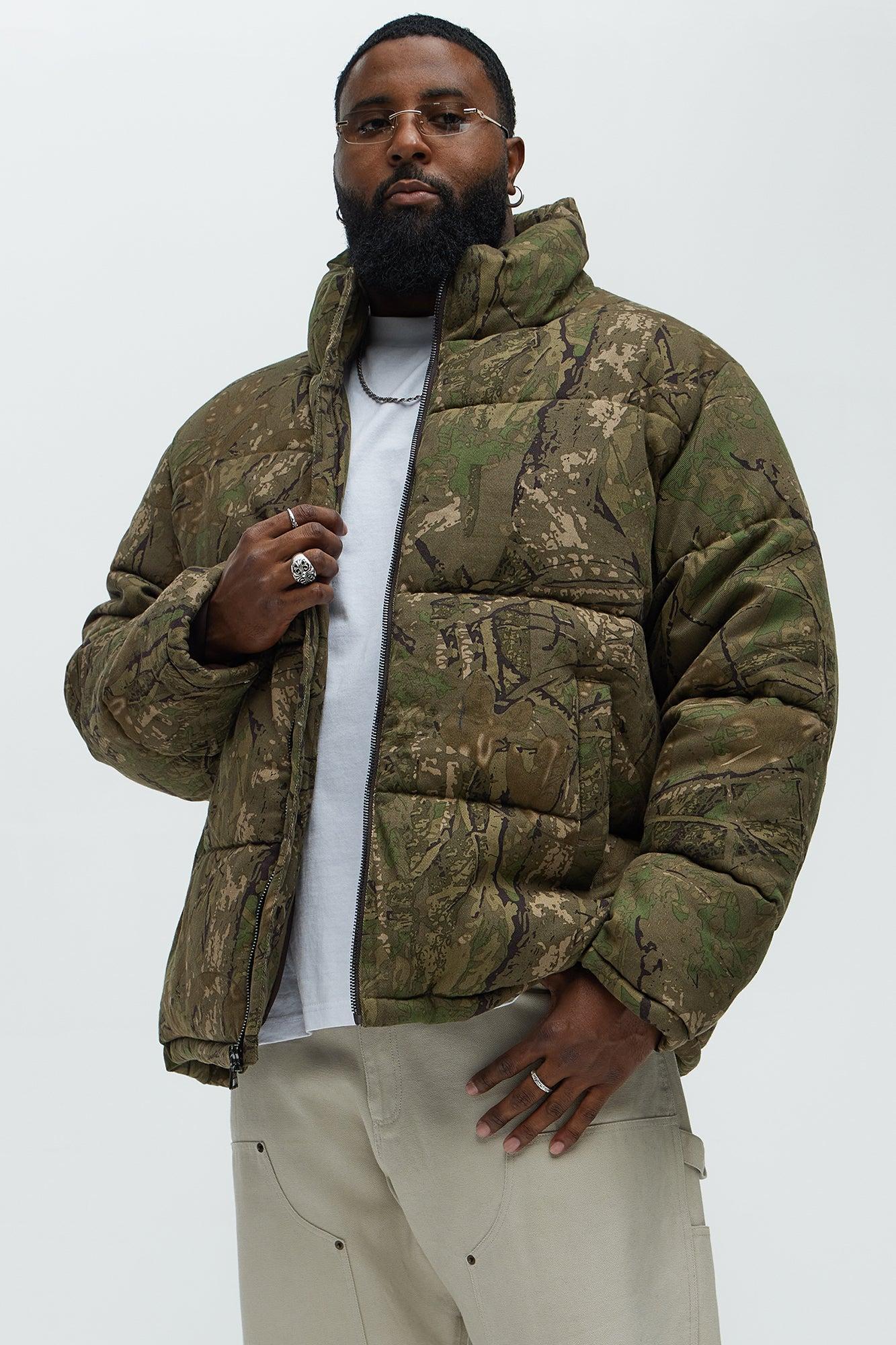 Countryside Puffer Jacket - Camouflage Product Image