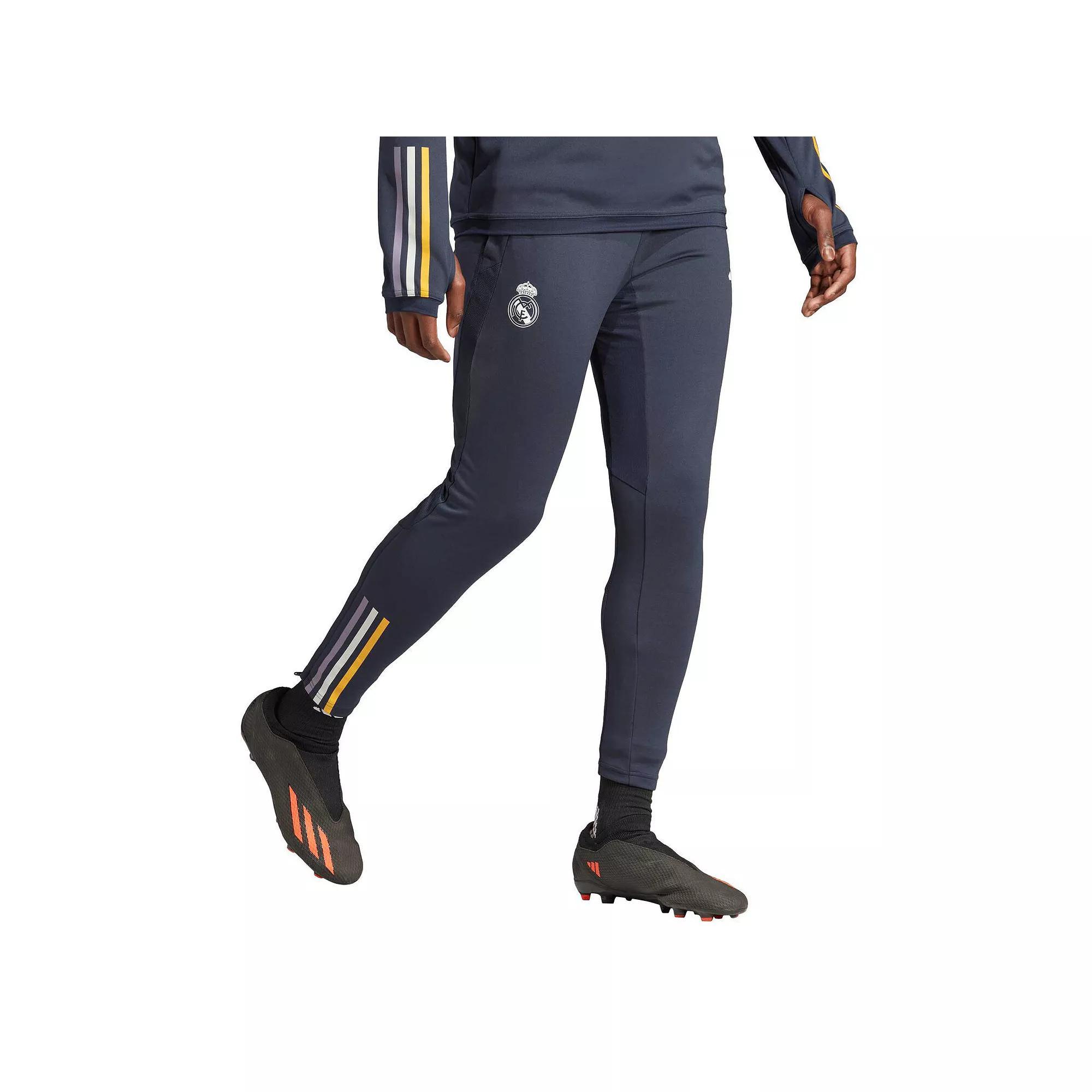 Men's adidas Navy Real Madrid AEROREADY Training Pants, Size: 3XL, Mad Blue Product Image