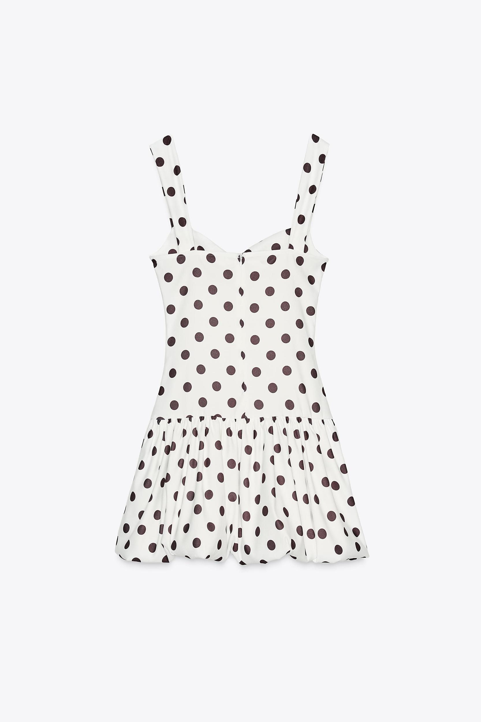 POLKA DOT BALLOON DRESS Product Image
