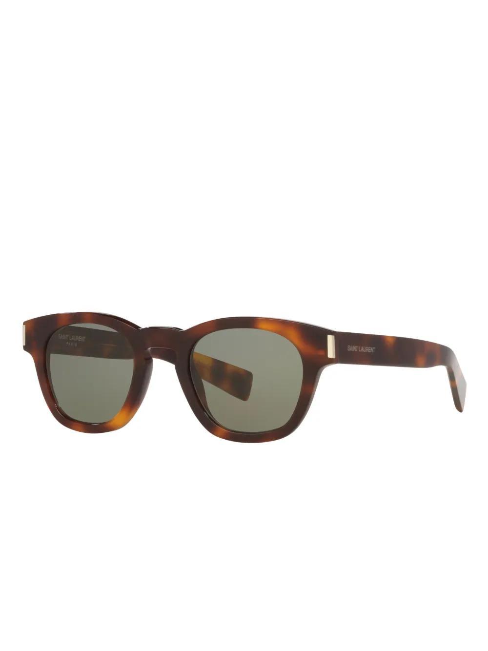 SAINT LAURENT 746 Sunglasses In Brown Product Image