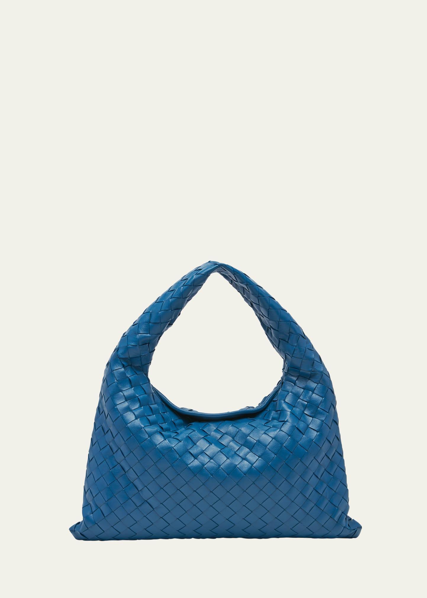 Womens Small Hop Intrecciato Leather Hobo Bag Product Image
