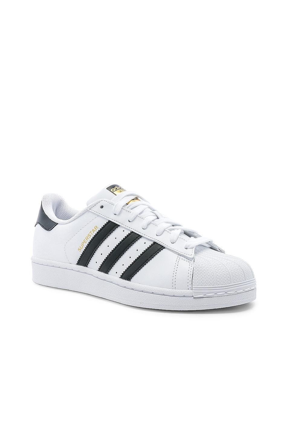 adidas Originals Mens adidas Originals Superstar Casual Sneaker - Mens Basketball Shoes Core Black/Core Black/Cloud White Product Image