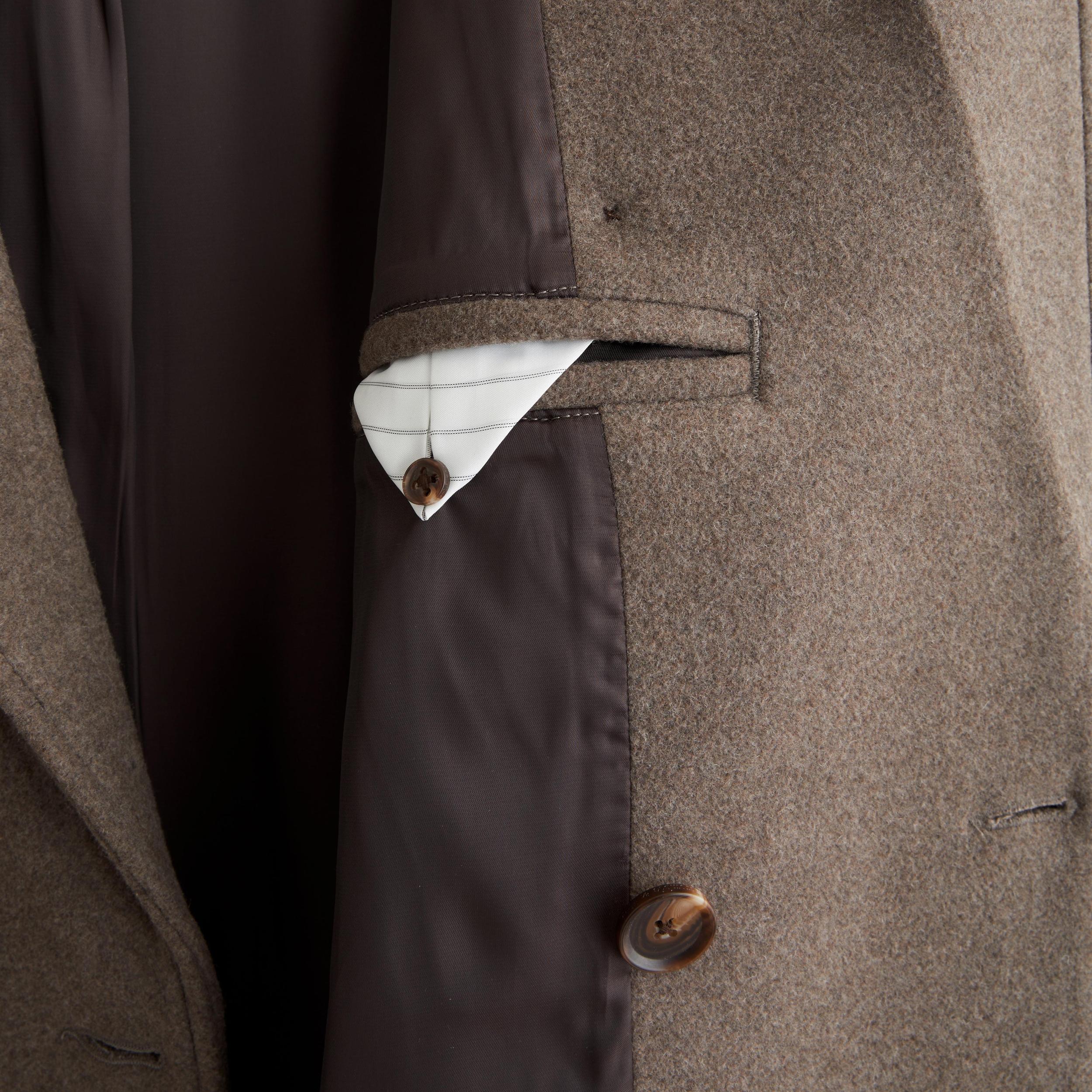 Double-Breasted Long Coat Product Image