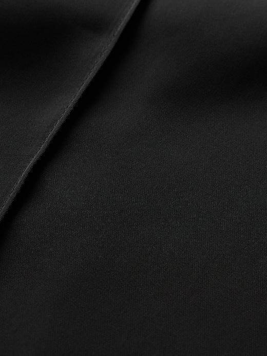 Mid Rise Recycled Satin Seamed Pants Product Image