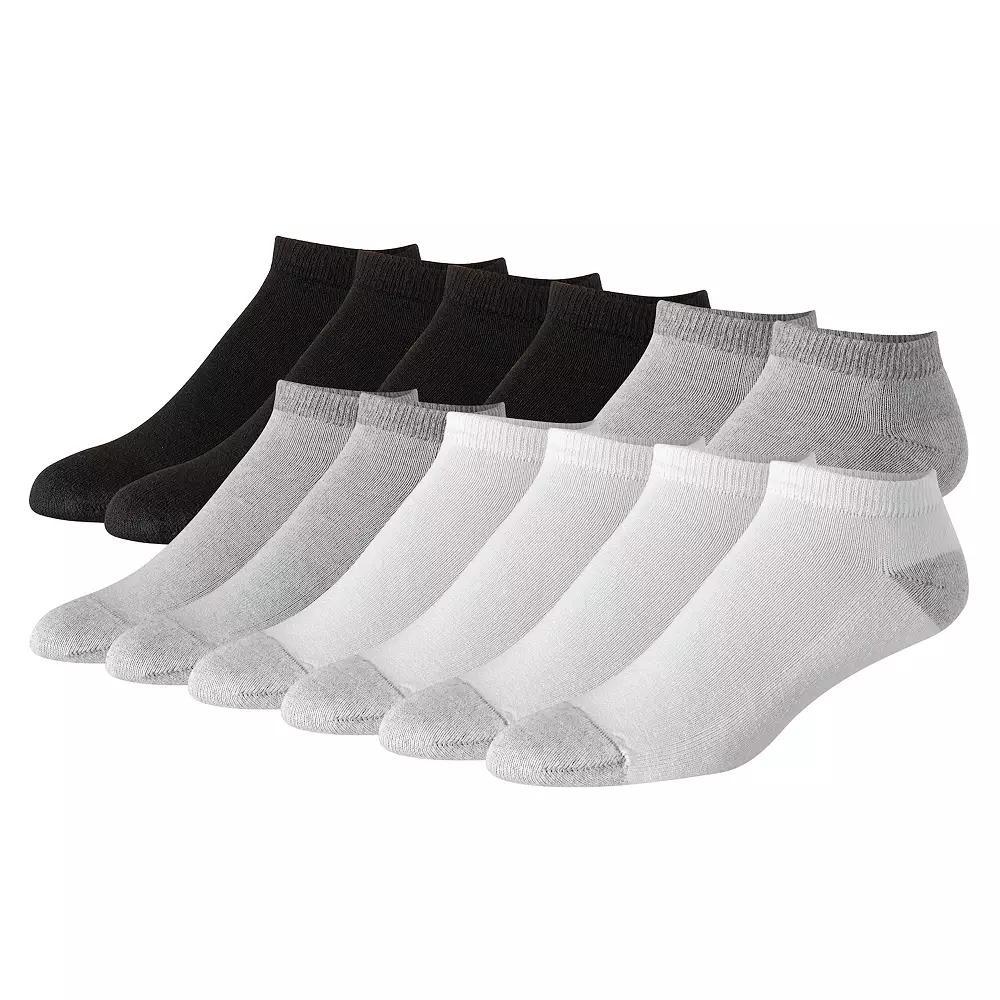 Hanes Ultimate Mens 12-Pack Soft & Durable Crew Socks Product Image