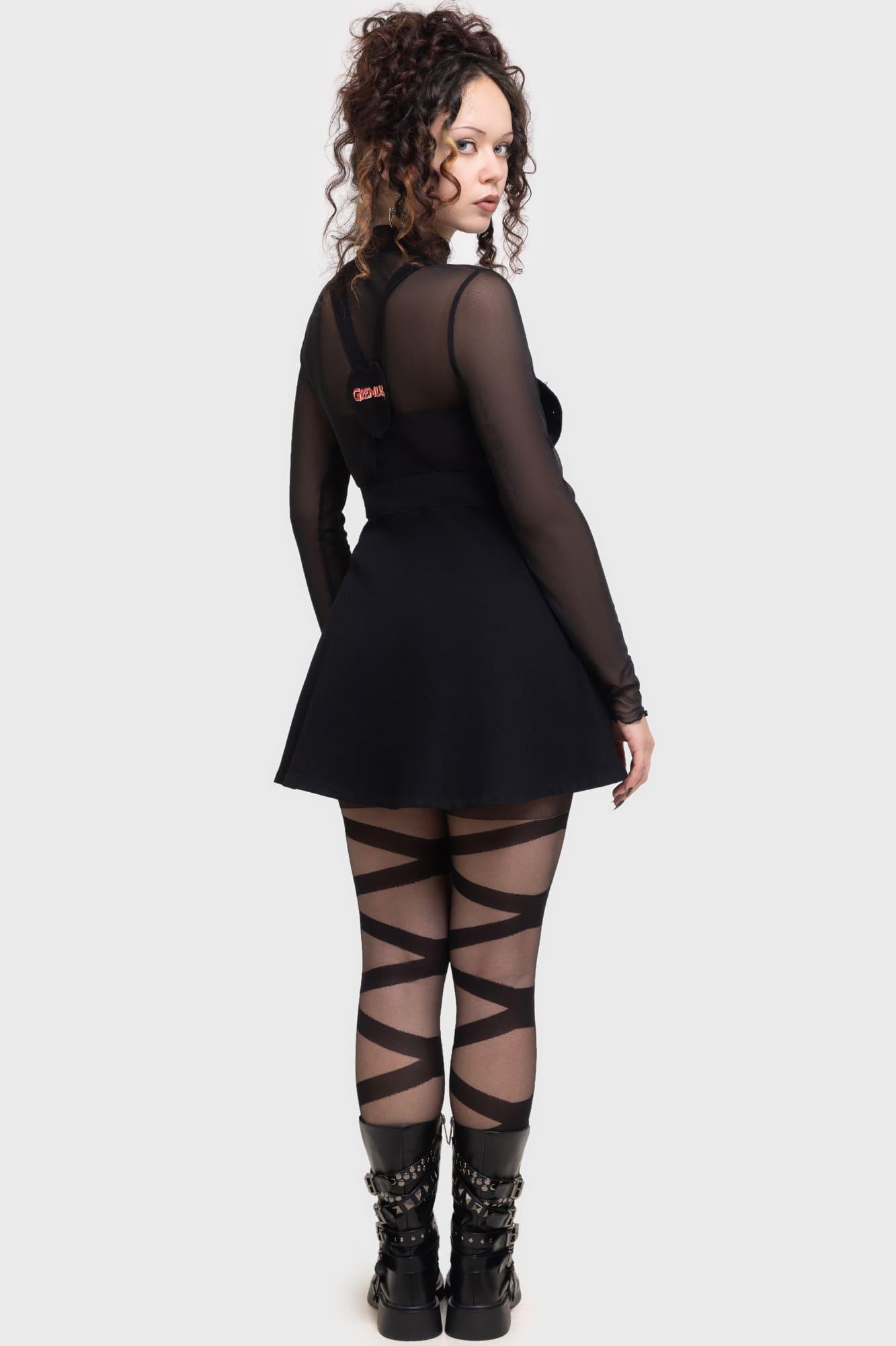 Gremlin Stripe Pinafore Dress Female Product Image