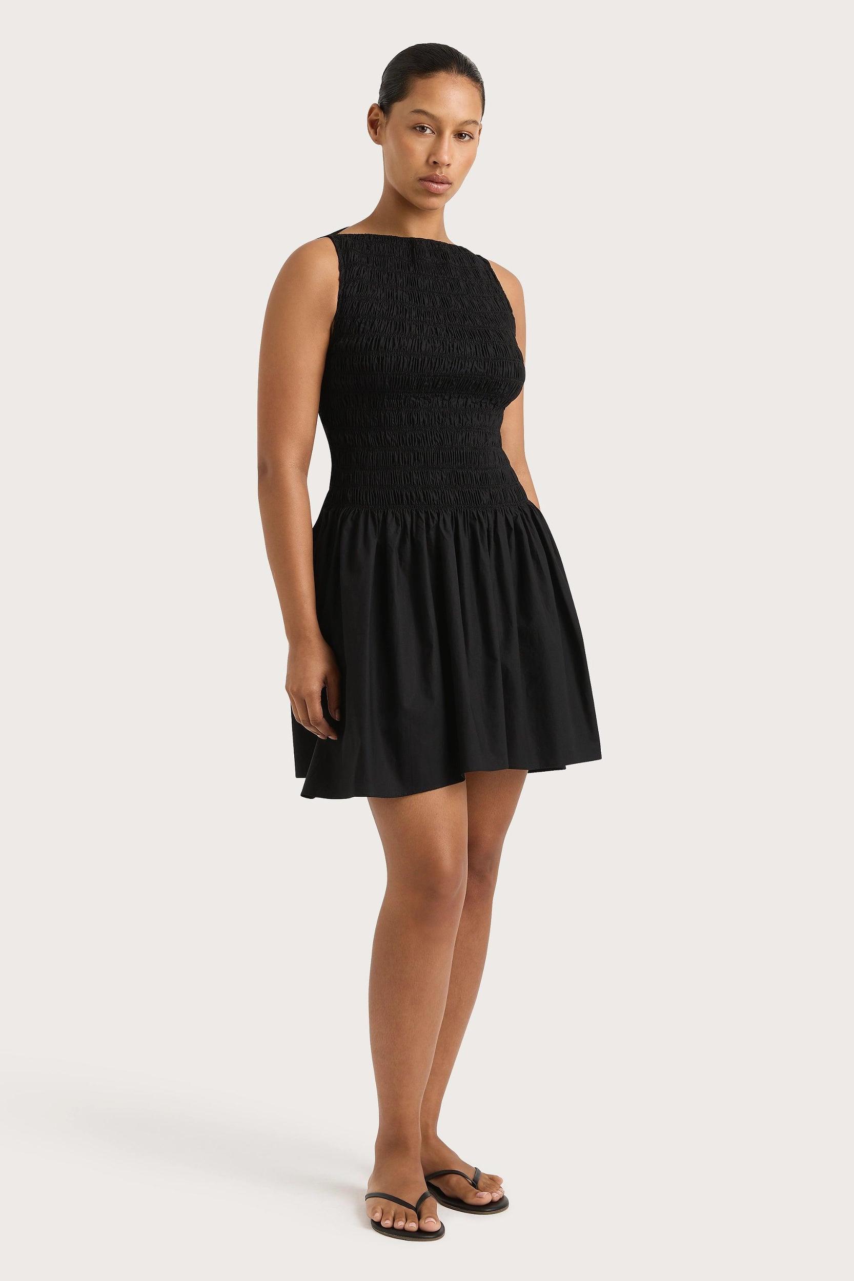 Noa Mini Dress Black Product Image
