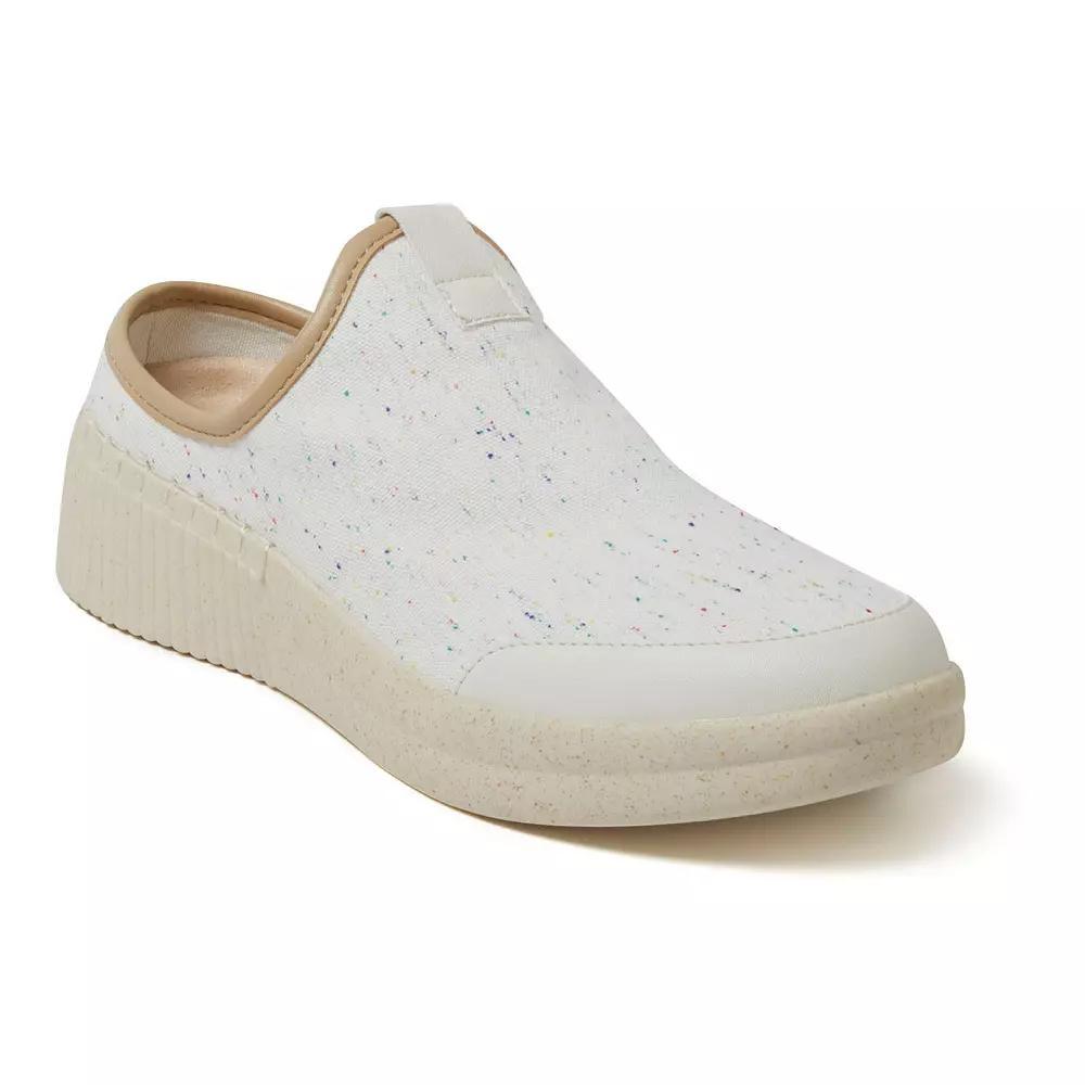 Original Comfort by Dearfoams Lila Womens Mule Sneakers Ivory Product Image