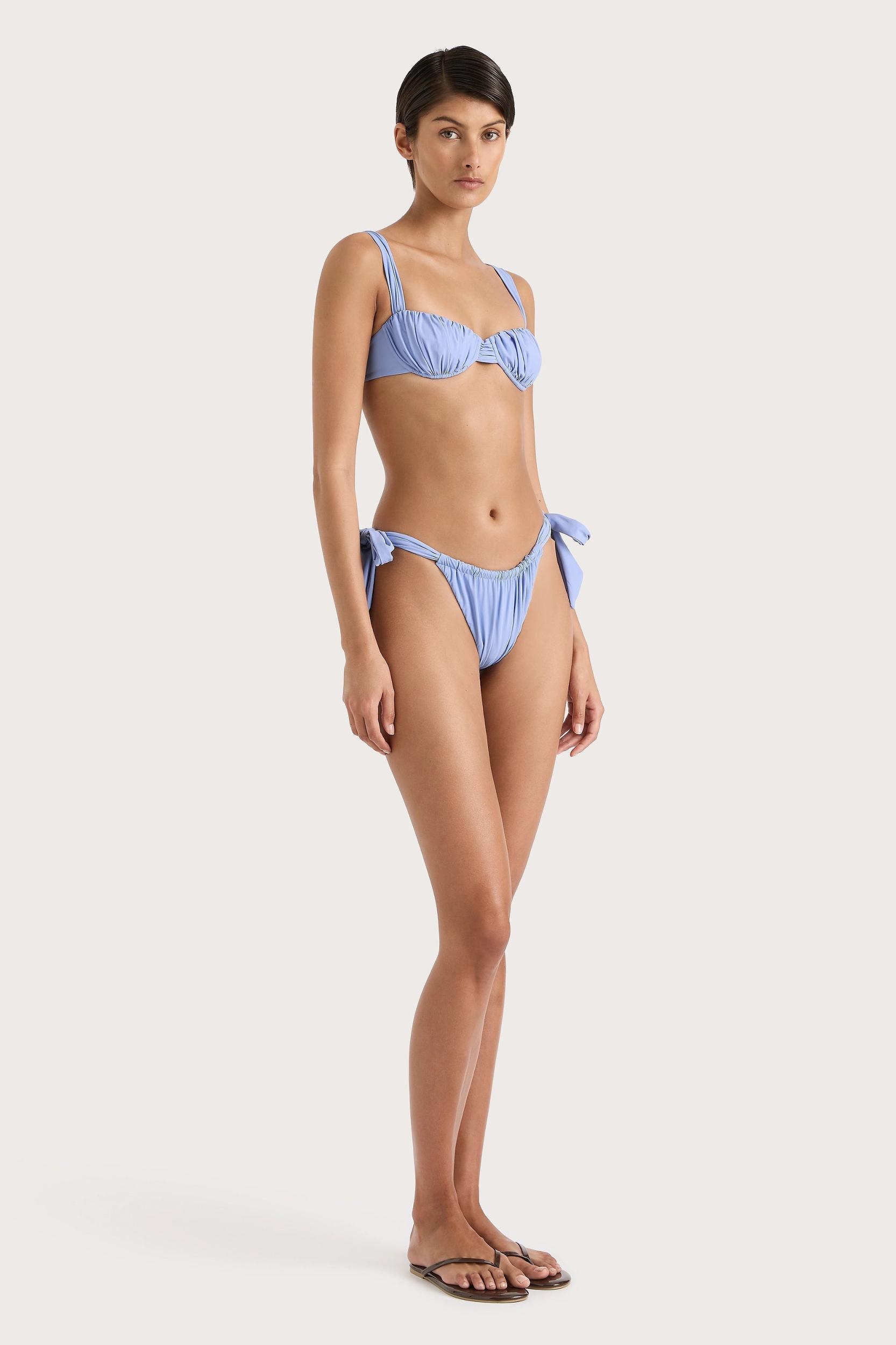 Sol Bikini Top Blue Product Image